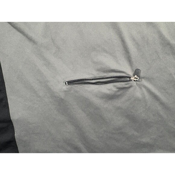 Fox Racing Mens Black Gray Short Sleeve 1/4 Zip Logo Pocket Jersey Shirt Sz L - Picture 9 of 12